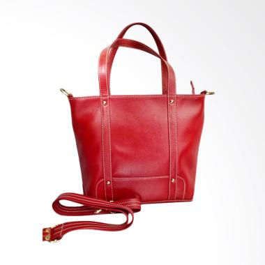 Hunter Design Kulit Tas Wanita - Red