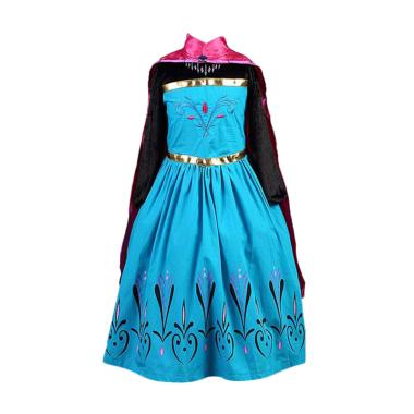 Frozen Elsa Dress Anak/ Gaun Pesta - Pink
