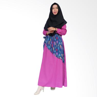 SOFEYA Meira Syar'i Gamis Ibu Menyusui - Pink Fanta