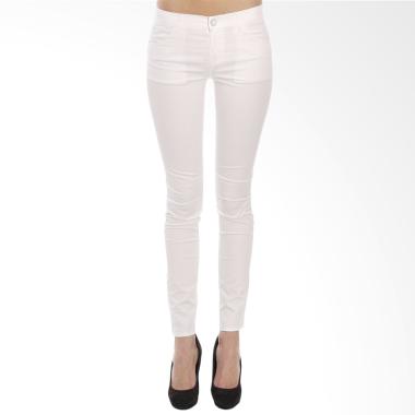 celana Jeans Wanita - White