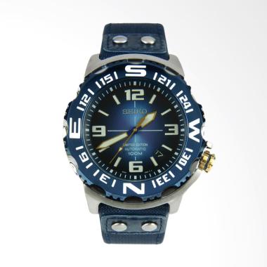 Seiko Monster Superior Automatic Divers Limited Edition Nylon Strap Jam Tangan Pria