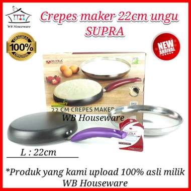 crepes maker 22cm / crepes pan anti lengket / crepes teflon SUPRA