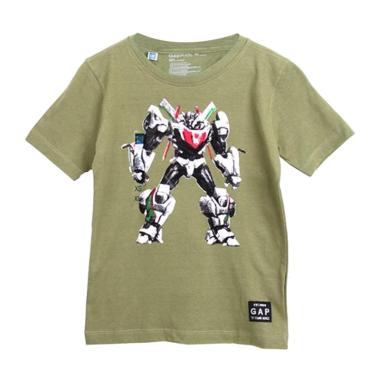 Millenia GBT 09 Robot T-Shirt Anak Laki-Laki - Green