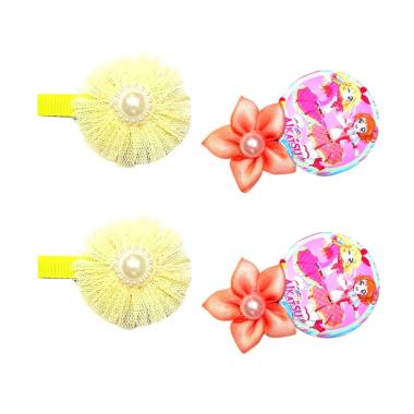 Lope Corner Jepit Rambut - Simple Aikatsu Yellow