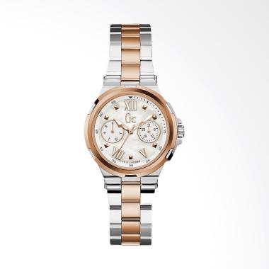 Guess Collection GC Y29002L1 Struct ... Wanita - Silver-Rose Gold