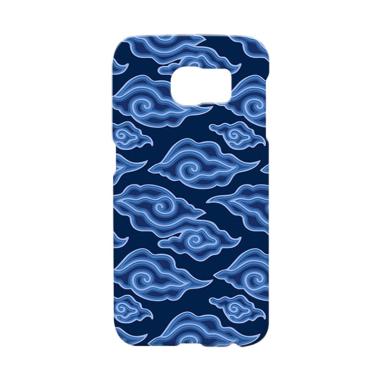 Premiumcaseid Batik Corak Mega Mendung Indonesia Hardcase Casing for Samsung Galaxy S6 Edge Hard Case Cover