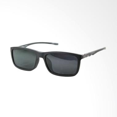 OEM Clip on Frame Kacamata Minus - Black [-1.00]