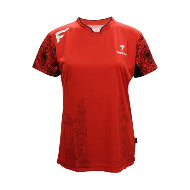 Flypower Batur Kaos Badminton Wanita - Red