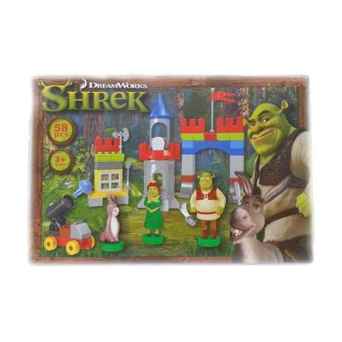 Toy Addict Brick Set Shrek Edition Mainan Anak