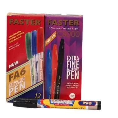 Faster Bundling Faster FA6 + Faster C8000 + 1 pc Faster P70 hitam