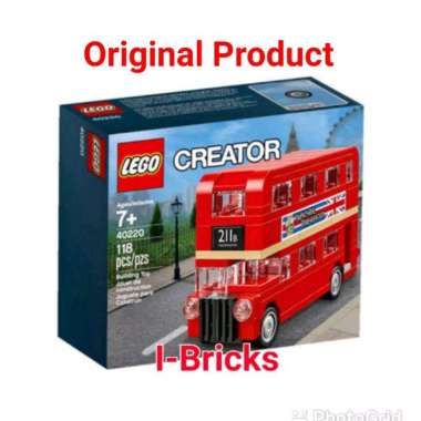 Lego Creator 40220 London Bus Mainan Blok & Puzzle -