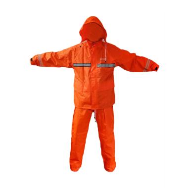 Axio Jas Hujan Setelan - Orange