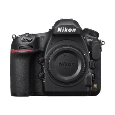 Megakamera - Nikon D850 Full Frame Kamera DSLR - Hitam Free Nikon Bag Size L + EN-EL15 Hitam