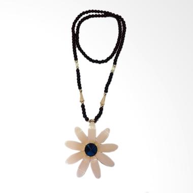 Robagin PW 13 Flower Stone Aksesoris Kalung Wanita - Multicolor