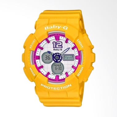 CASIO Baby-G BA-120-9BDR Multifunct ... am Tangan Wanita - Yellow