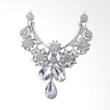 SOXY FSN238-A New Stylish Glass Pendant Pearl Necklace