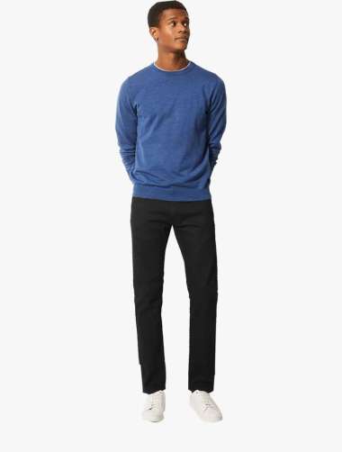 Regular Fit Flat Front Trousers di 