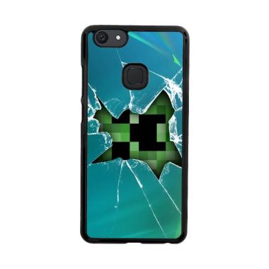 Flazzstore Minecraft Creeper Broken ... m Casing for VIVO V7 Plus