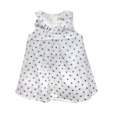 Import Kid H2753 Baju Bayi Perempuan Dress - White