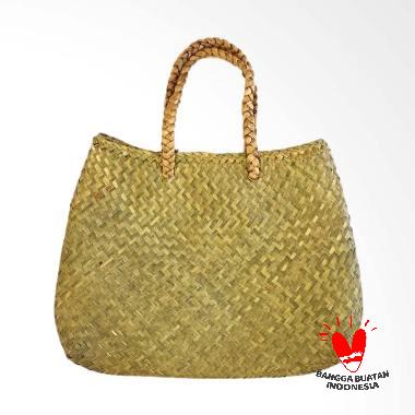Native Borneo Handmade Seagrass Tas Anyaman Rotan Wanita