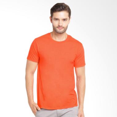 Kingsman Clothing Polos Premium T-Shirt Kaos Pria - Orange