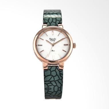 Alexandre Christie Ladies AC 2573 L ... n Wanita - Green Rosegold