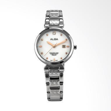 Alba AH7N35X1 Jam Tangan Wanita - Silver White