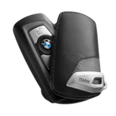 BMW Basic Line Key Case Sarung Kunci Mobil - Grey
