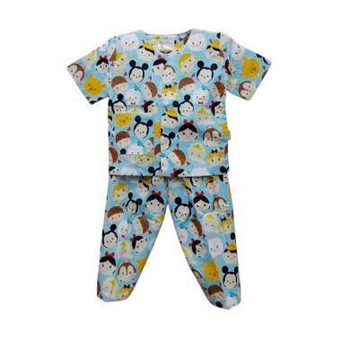 Hoshi Motif Tsum Baju Tidur Bayi Laki Laki - Blue