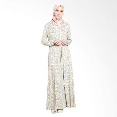 Elzatta Adra Disstress Circle Gamis - Yellow