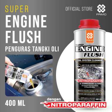 Primo Engine Flush Penguras Oli Mesin [400 mL]