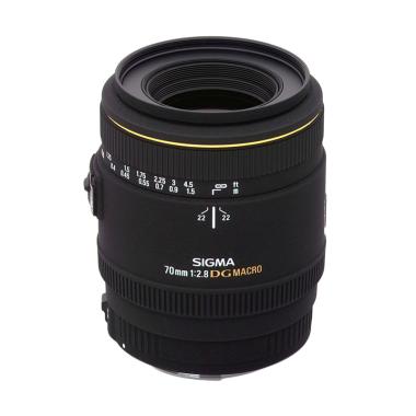 Sigma 70mm f/2.8 EX DG Macro Lensa Kamera for Canon