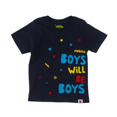 Moosca Tee Boys Will Be Boys Atasan Anak Laki-Laki