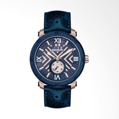 Condotti Prossimo Leather Jam Tangan Pria - Biru [CN1047-BL04-L04]