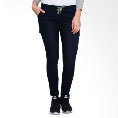 3SECOND Ladies 1011 110111723 Pants - Blue 3SECOND Ladies 1011 110111723 Pants - Blue