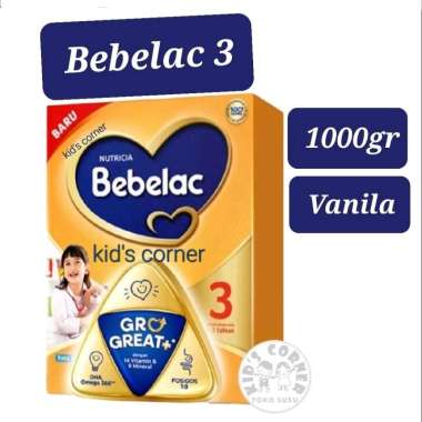 Promo Harga Bebelac 3 Susu Pertumbuhan Vanila 1000 gr - Blibli