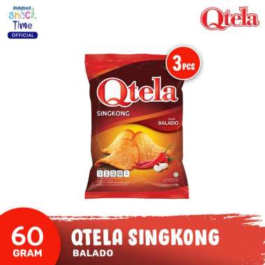 Promo Harga Qtela Keripik Singkong Balado 60 gr - Blibli