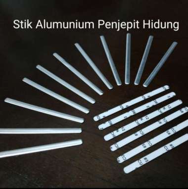 Stik Alumunium Penjepit Hidung Masker Nose Clip Per Bgks Isi 10 Pcs