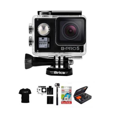 Brica B-PRO 5 Alpha Edition IIS AE2 ... ket Action Camera - Hitam
