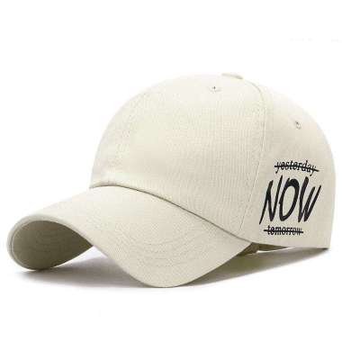 Baseball cap : NOW - Topi Baseball Topi Golf Topi Pria Topi Wanita One Size KHAKI