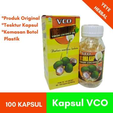 Kapsul VCO Vicoma isi 100 Kapsul
