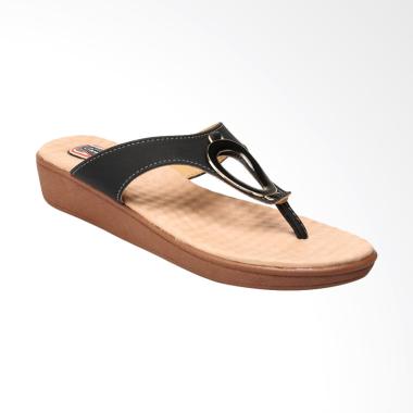 Carvil 51.MDF.001.05/MODIF-01 L Ladies Casual Sandal Wanita - Black
