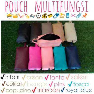 POUCH JELITA RUMAH WARNA hitam