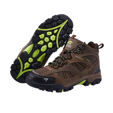 Snta Boots Sepatu Gunung Unisex - Brown Green [481]