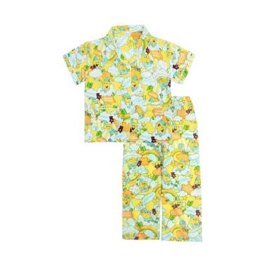 Papeterie PJ020 Sponge Bob Baju Tidur Setelan Piyama Anak