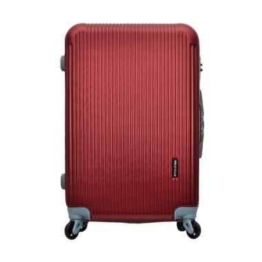 Polo Team 030 Hardcase Kabin Tas Koper - Merah [20 Inch]