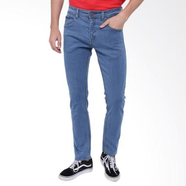 Edwin Slim Fit Celana Jeans Panjang Pria - Biru [506-37-40]
