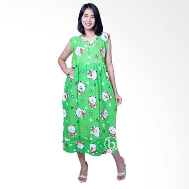 Mama Hamil DS 433 Maxy Big Bear Cute Baju Daster Ibu Hamil - Hijau Mama Hamil DS 433 Maxy Big Bear Cute Baju Daster Ibu Hamil - Hijau