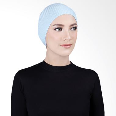 Cantik Kerudung Misha Cape Rajut Inner Hijab - Sky Blue No.4