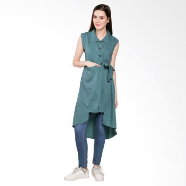 Jo & Nic Tasha Ribbon Tunik Outer Wanita - Tosca